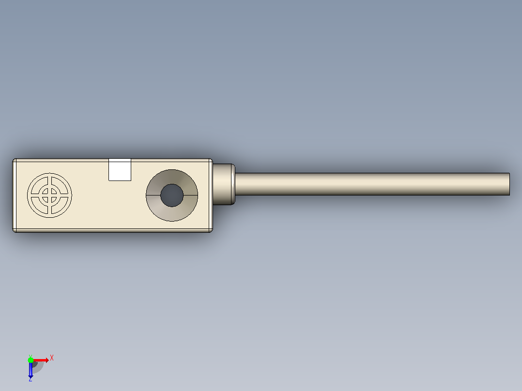 深浦接近传感器 DT-QM010US俯视图