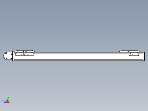 皮带直线轴双滑块型TPA-GCBS-50-P42-L225-DL-M10-N3右视缩略图