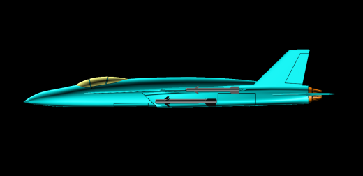 美国海军 F-18E 战斗机_攻击机缩略图