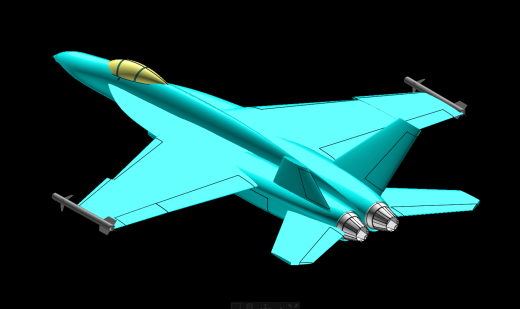 美国海军 F-18E 战斗机_攻击机缩略图