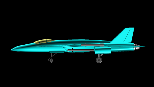 美国海军 F-18E 战斗机_攻击机缩略图