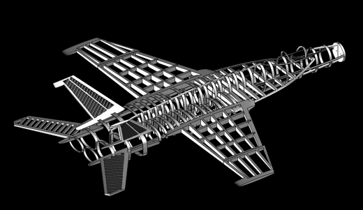 美国海军 F-18E 战斗机_攻击机缩略图