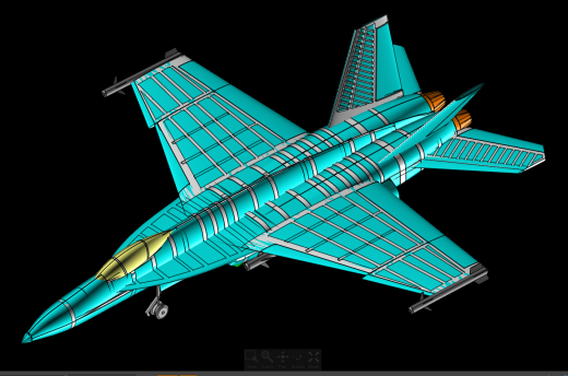 美国海军 F-18E 战斗机_攻击机缩略图