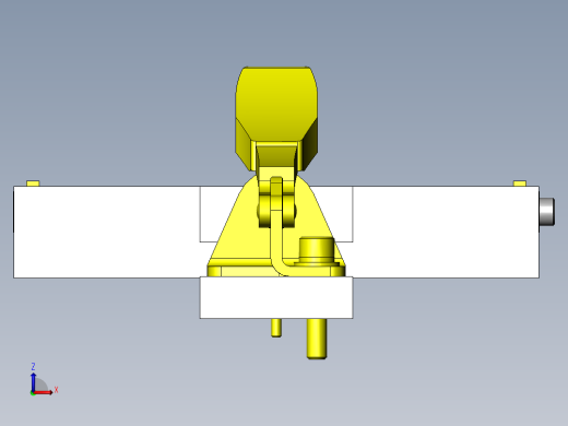 可抵消工件尺寸误差的焊接夹具前视缩略图