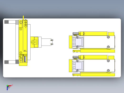 使用了探针的电气特性检查组件俯视缩略图