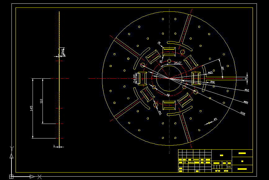 汽车离合器毕业设计全套图纸 3D模型