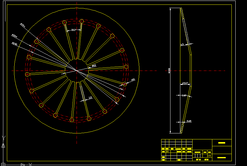 汽车离合器毕业设计全套图纸 3D模型