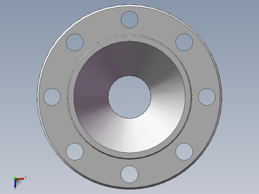 SW格式3D图(模型练习题)-038俯视缩略图