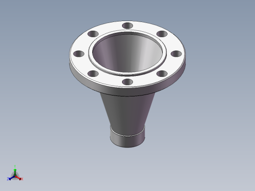SW格式3D图(模型练习题)-038正等轴测缩略图