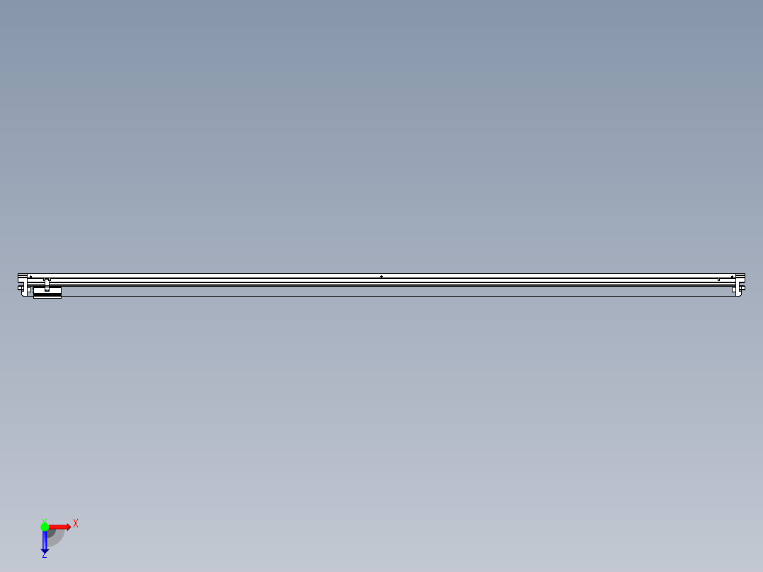 威洛博VL系列3d模型模组VL22H1Y-S2650俯视图