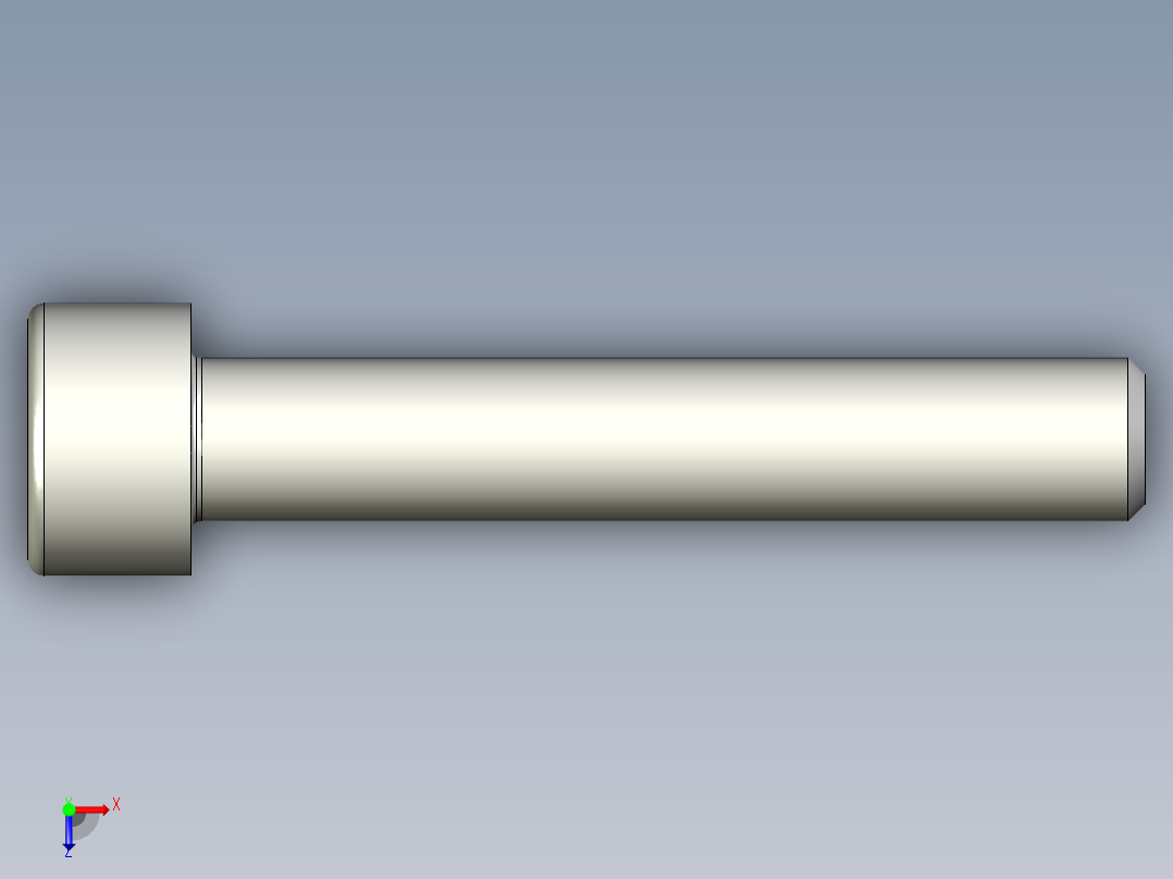 螺钉-DIN_912-M6x35.stp俯视图