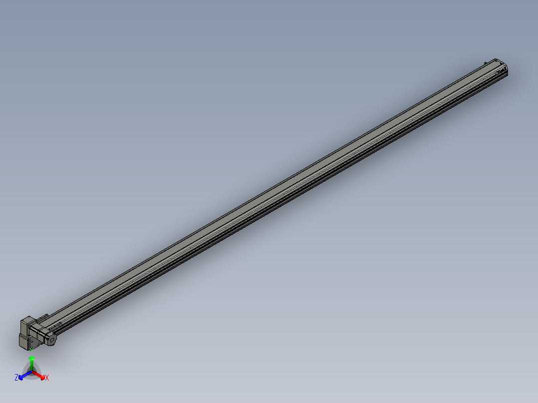 模组FTB10-LU-3000正等轴测图