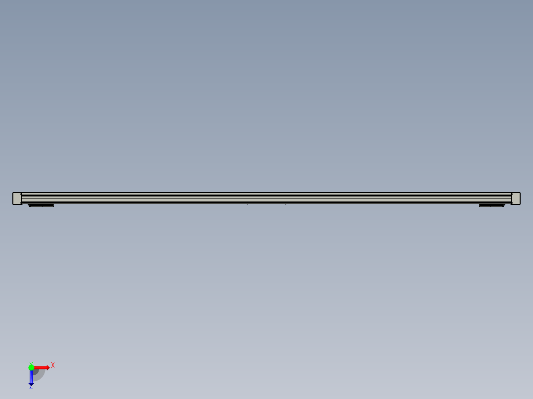 威洛博双电机滑台-VC14D2-S1350-BLR-P40-C6俯视图