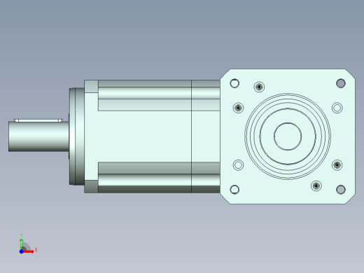 直齿ZPLX142-L3 42-114.3-200-M12.stp前视缩略图