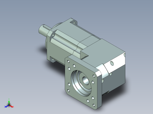 直齿ZPLX142-L3 42-114.3-200-M12.stp正等轴测缩略图