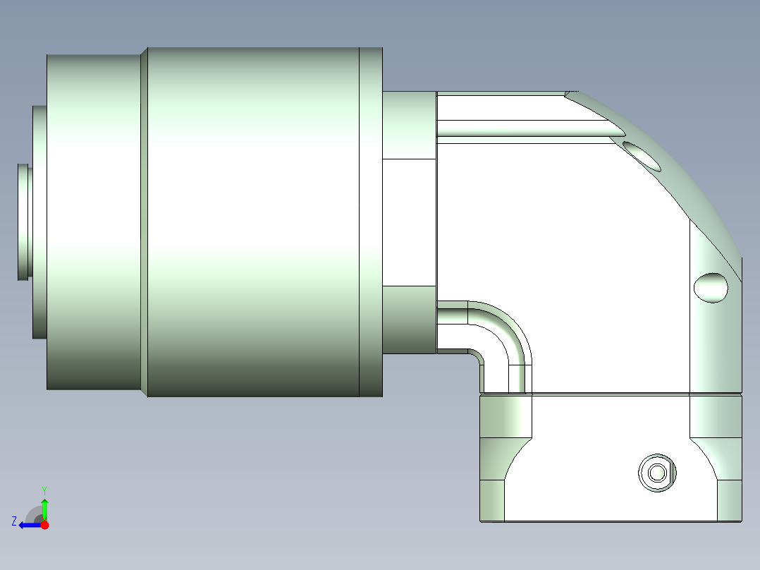 直齿孔ZPLE120-L3 19-70-90-M5.stp右视图