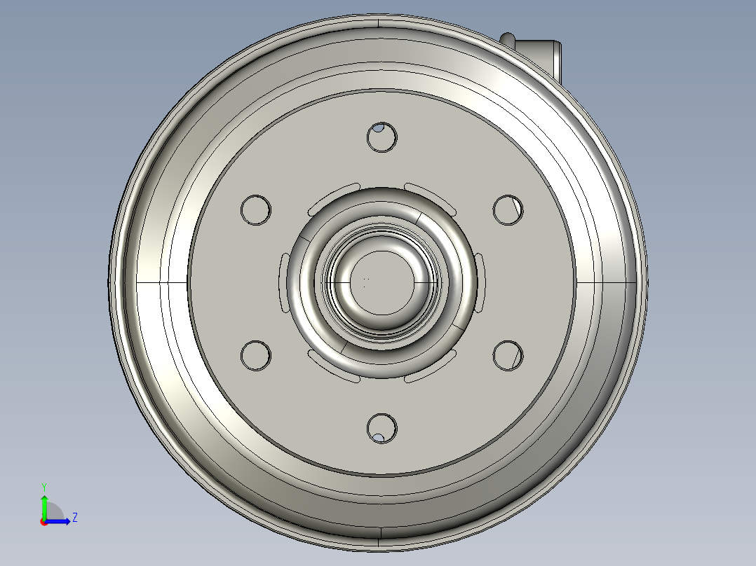货车转向桥设计图纸三维+二维==723615==150左视图