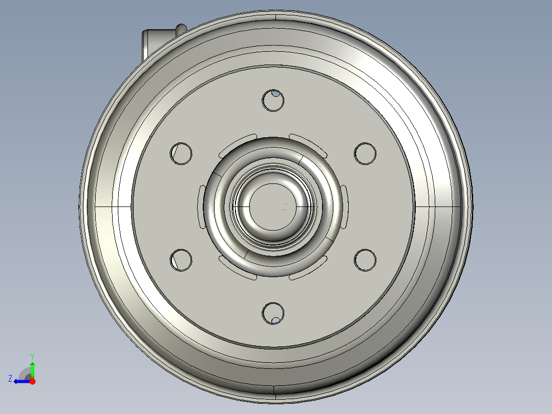 货车转向桥设计图纸三维+二维==723615==150右视图