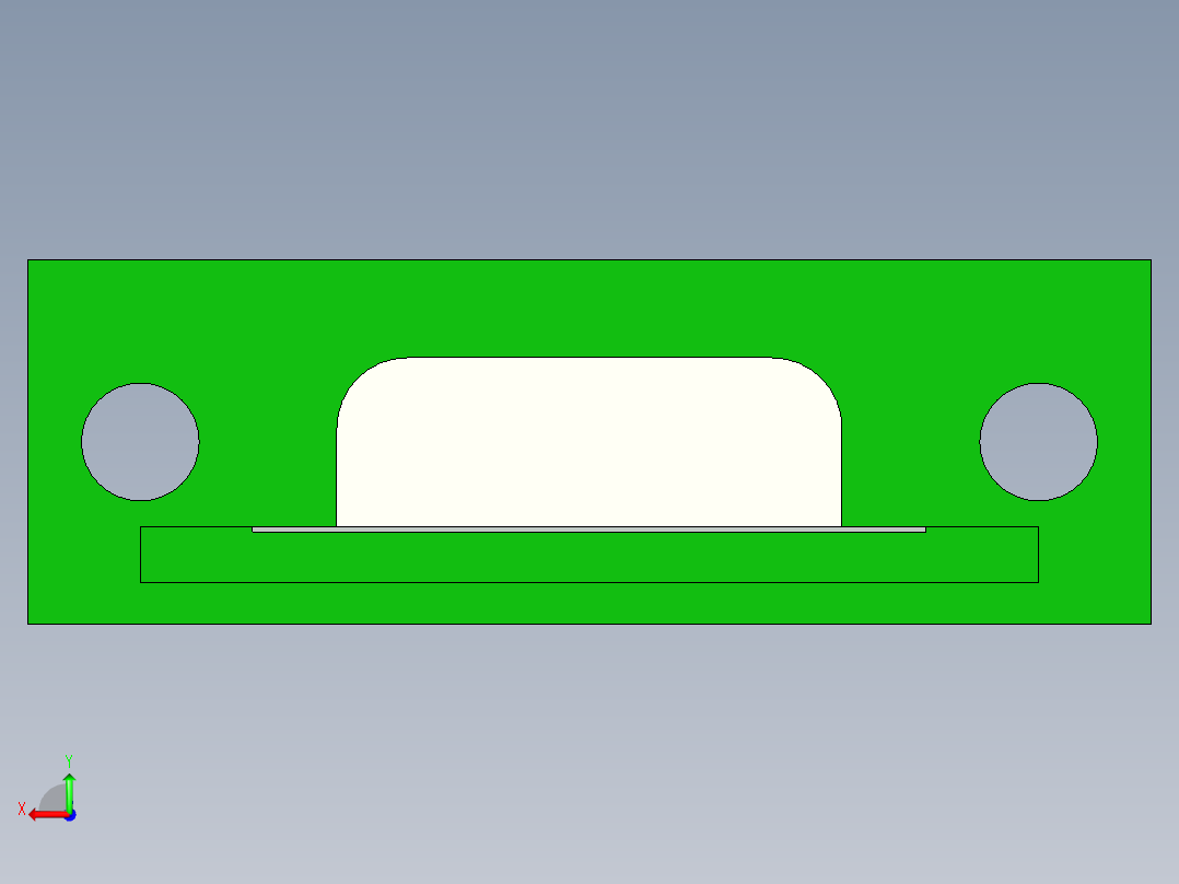 USB C 连接器垂直和水平安装usb-c-connector-vertical-and-horizontal-mount-STP后视图
