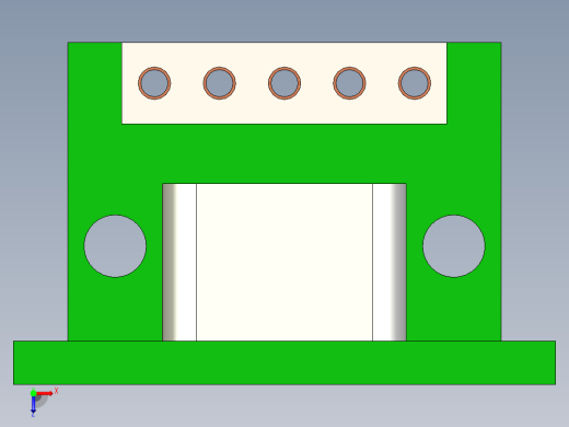 USB C 连接器垂直和水平安装usb-c-connector-vertical-and-horizontal-mount-STP俯视缩略图