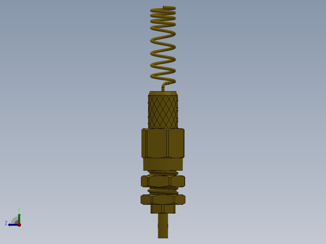 SMA接口60右视图