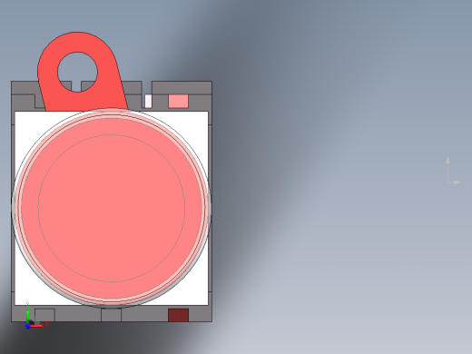 自复位按钮（带灯）YW1L-MF2E10Q4R（24V红）前视缩略图
