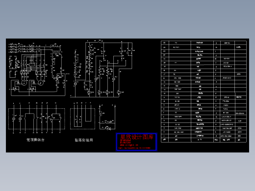 工厂用电梯原理图