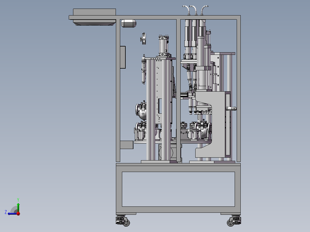 自动锁螺丝组装设备右视图