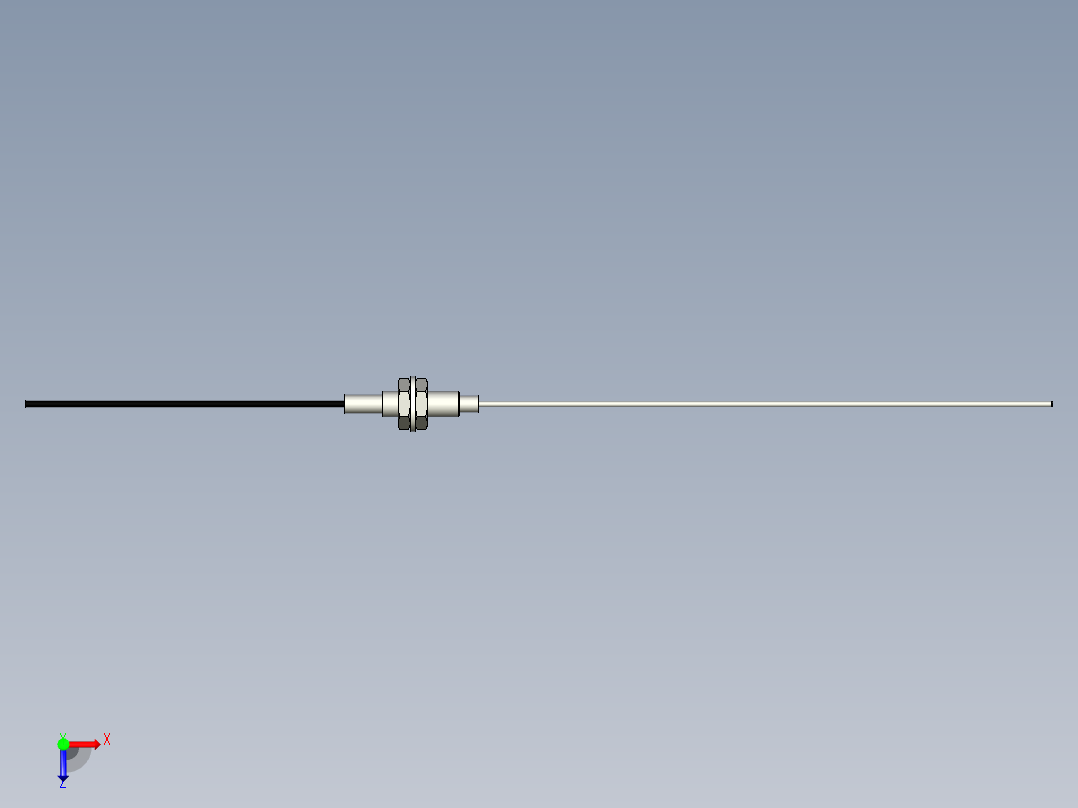 光纤元件漫反射型FR-D411-L俯视图