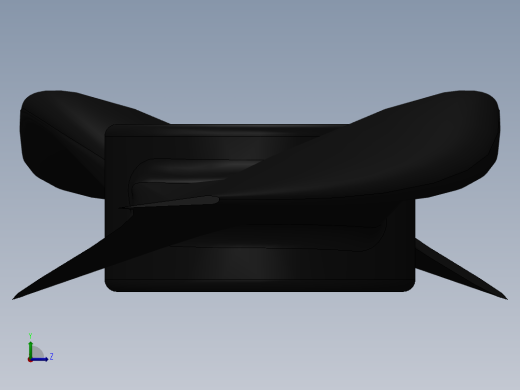 垂直起降固定翼电动多旋翼无人机带广电吊舱左视缩略图