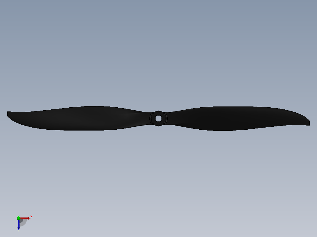 垂直起降固定翼电动多旋翼无人机带广电吊舱俯视图