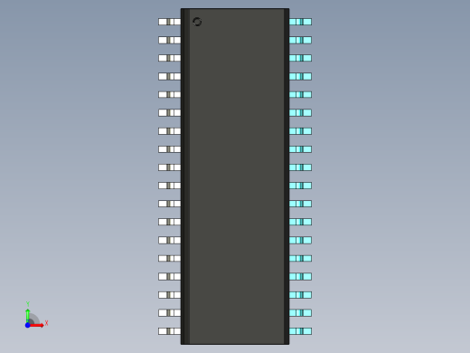 元器件3D封装SOIC36W52前视缩略图