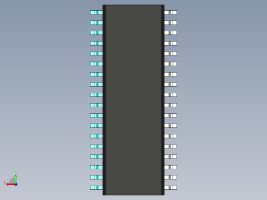 元器件3D封装SOIC36W52后视缩略图