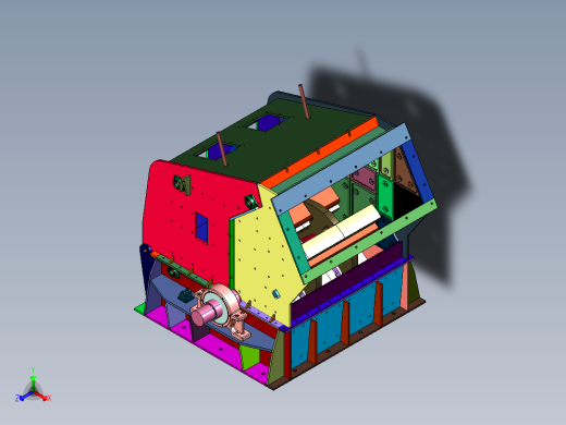 石灰石建筑混凝土粉碎机