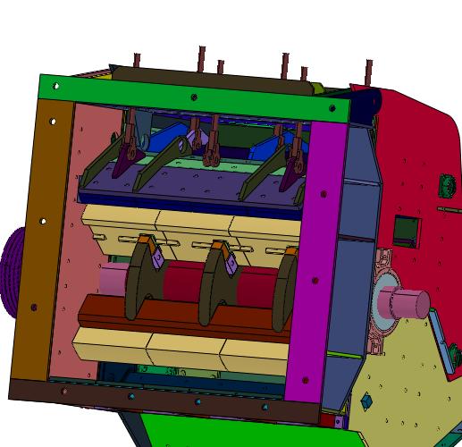 石灰石建筑混凝土粉碎机