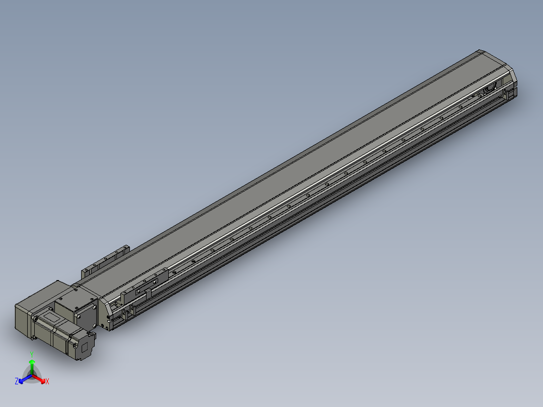 模组FTB14-L-1000正等轴测图