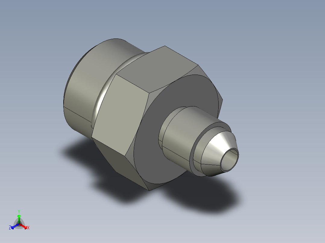 扩口式工业通用硬管接头4-8_f5ox-s
