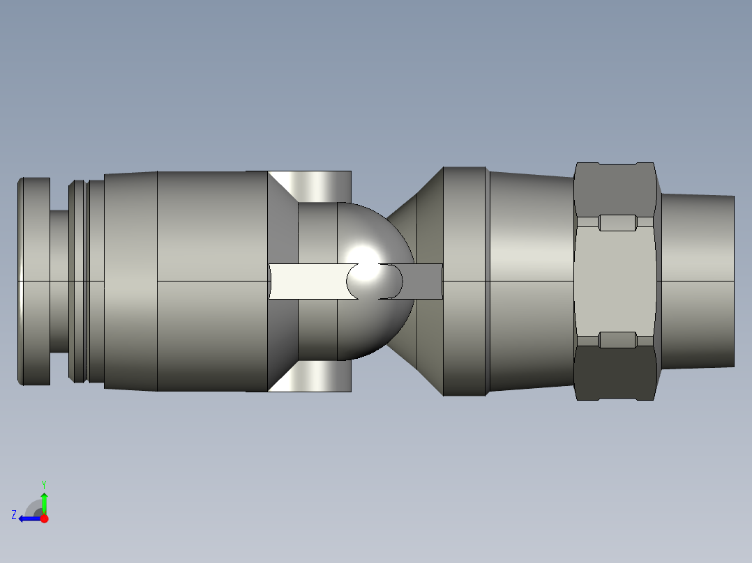 基恩士SJ-ML4_kc图纸模型右视图