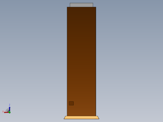 电控柜、立式AED除颤器站体后视缩略图