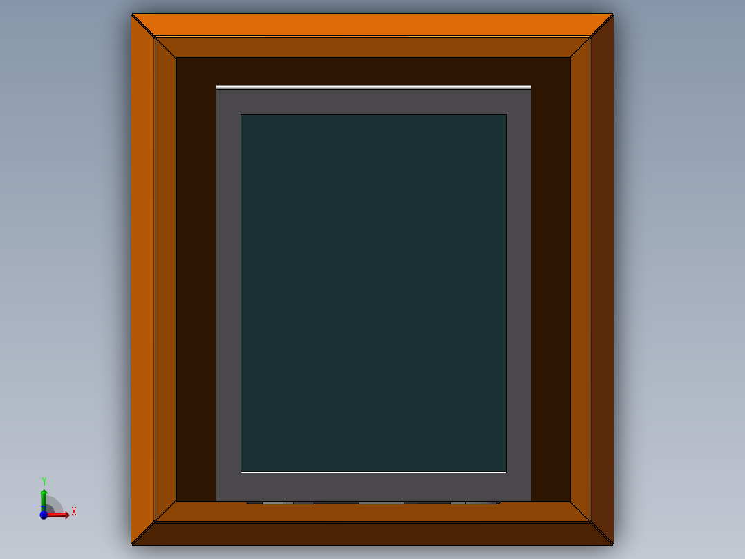 电控柜、立式AED除颤器站体俯视图