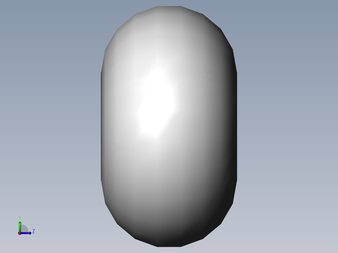 GB／T91-2000 开口销B型2×10左视图