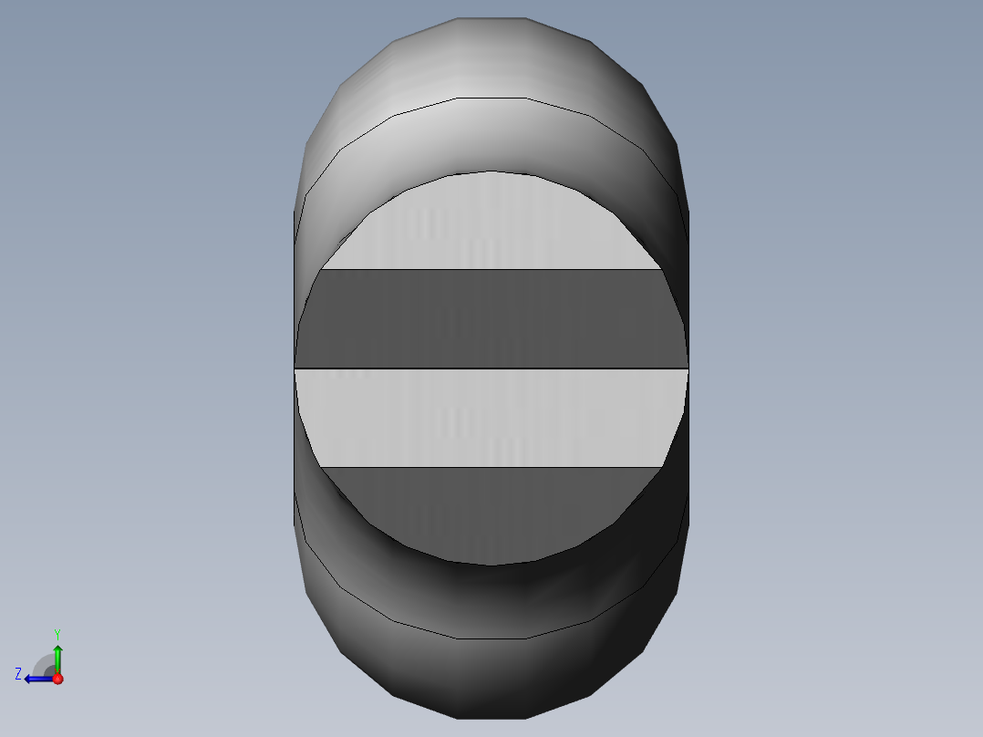 GB／T91-2000 开口销B型2×10右视图
