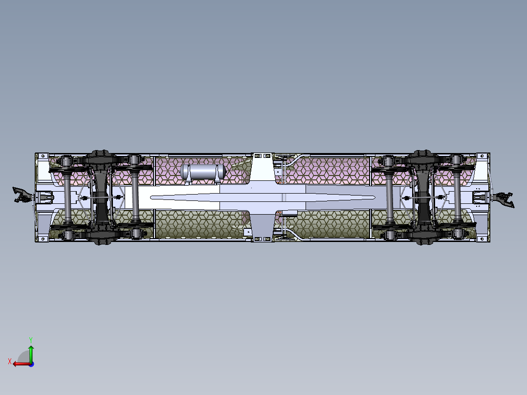 火车、动车、高铁(64)后视图