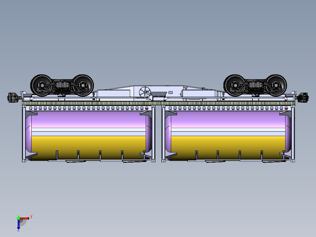 火车、动车、高铁(64)俯视图