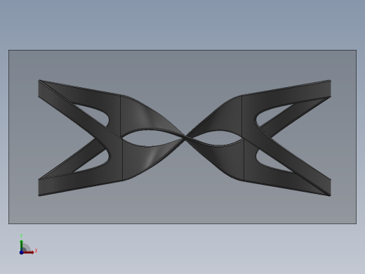 电脑桌(12)前视缩略图