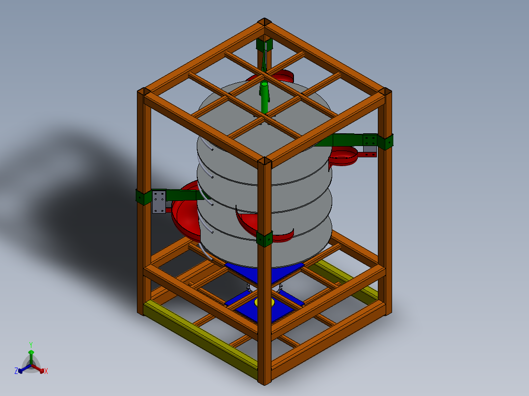 A3003512-炉子正等轴测图