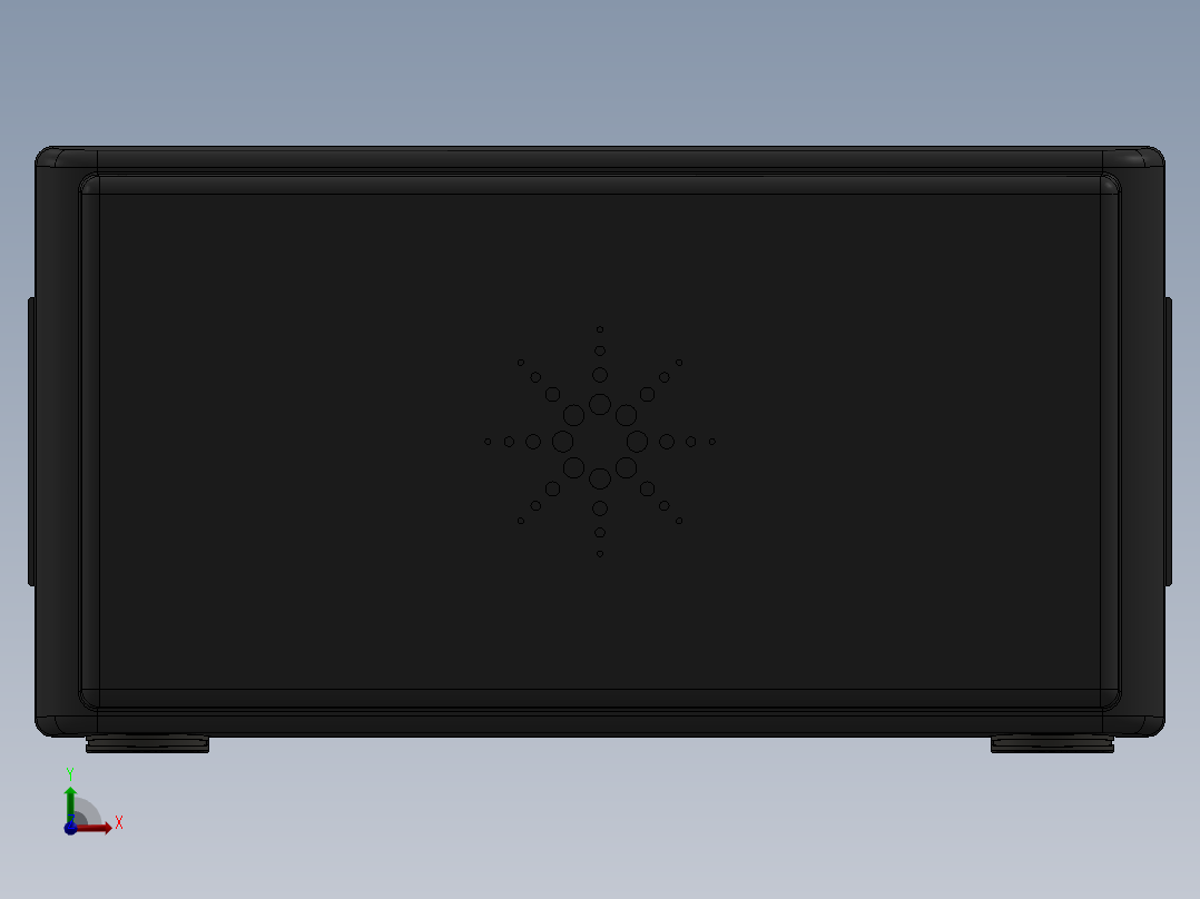 示波器(5)前视图