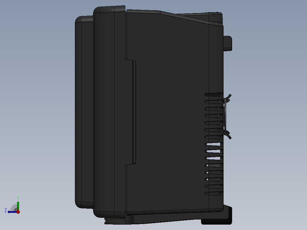 示波器(5)右视图