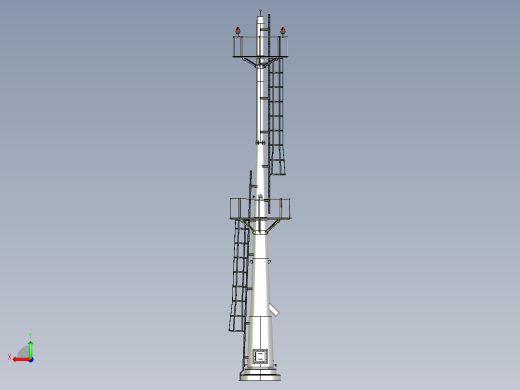 A2004998-自立式烟囱 直径 350后视缩略图