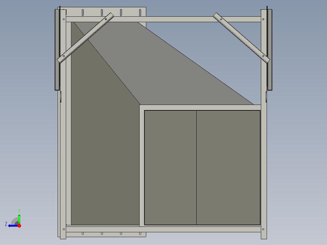 提案笼 v2右视图